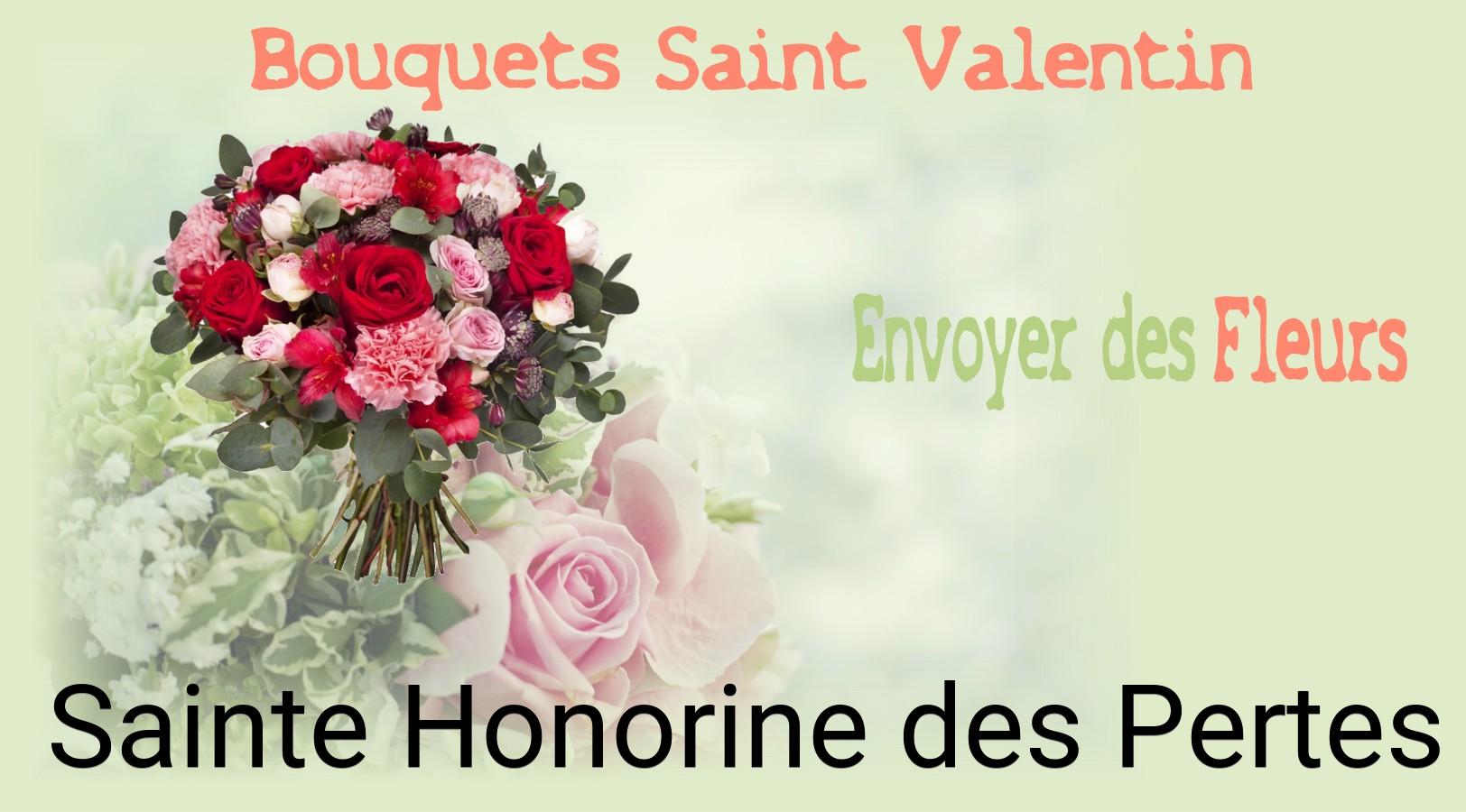 Roses de Saint-Valentin livrées à Sainte-Honorine-des-Pertes